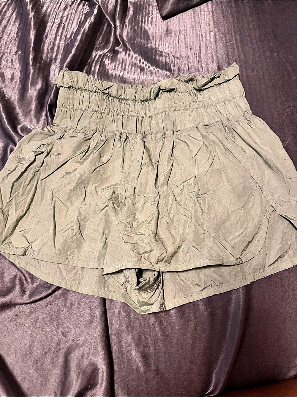 Free people  Women'Small Green Athletic Shorts Size M